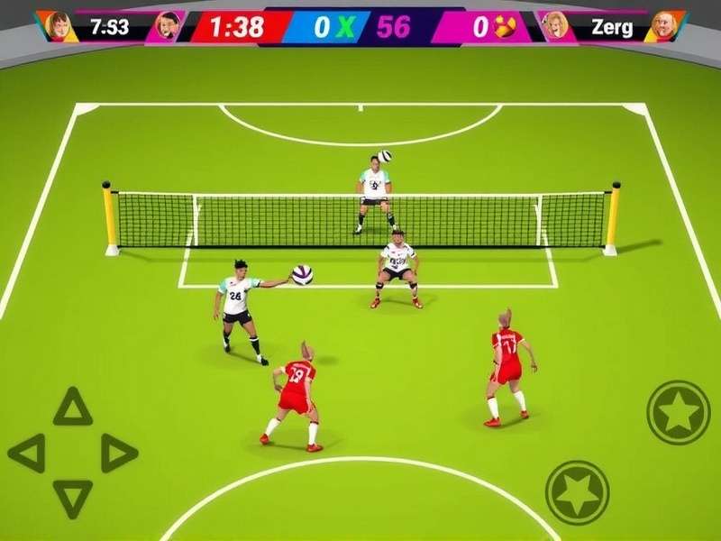 Volley Glory Legends Gameplay Screenshot